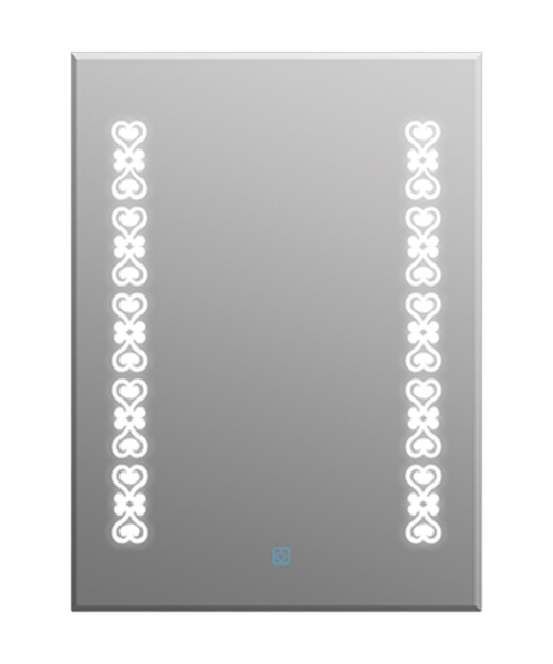 50/60Hz নরম আলো, জলরোধী উচ্চ-মানের ইন্টেলিজেন্ট টাচ সেন্সর রঙ পরিবর্তনকারী LED লাইট স্মার্ট বাথরুম মিরর JH-D910